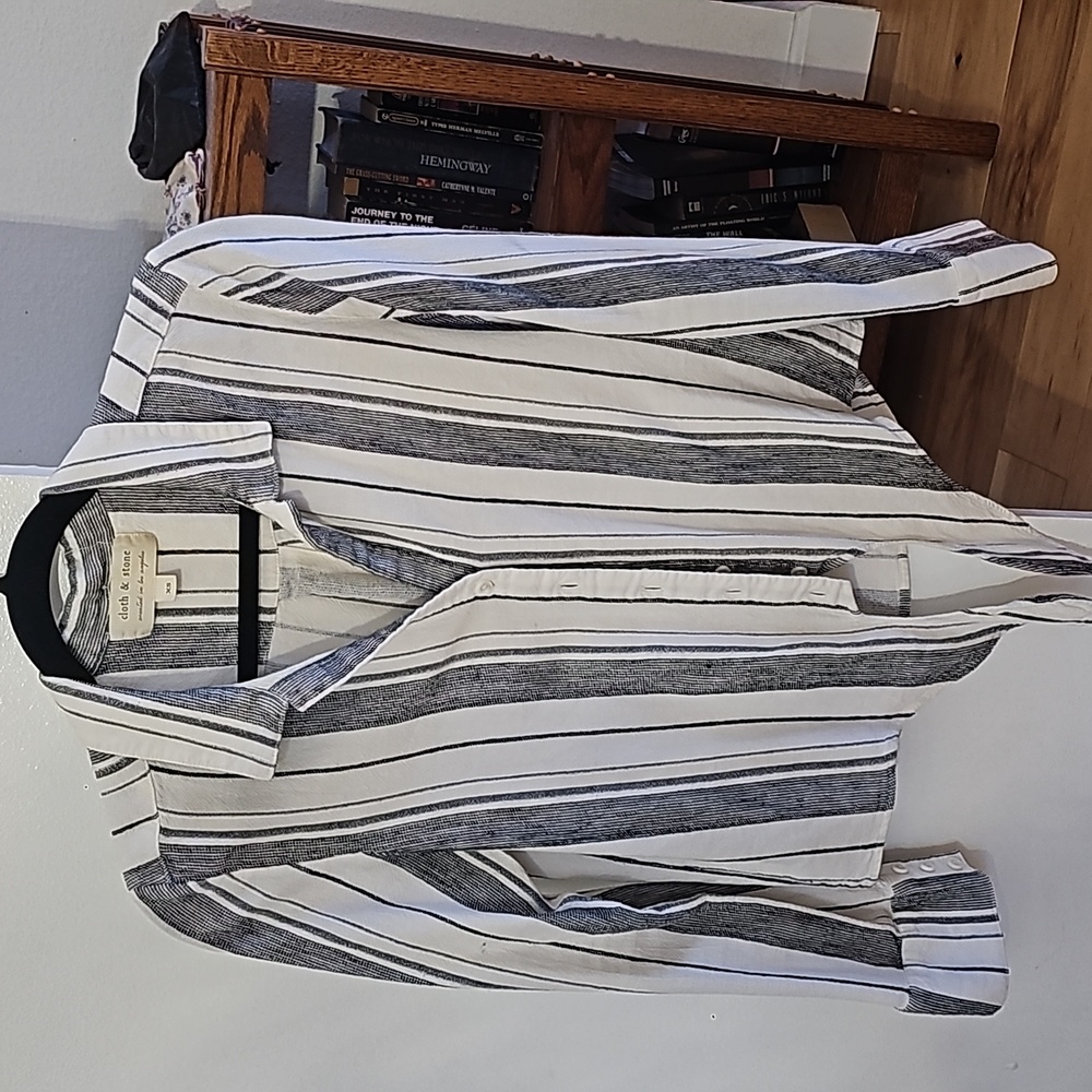 Cloth and Stone striped buttondown